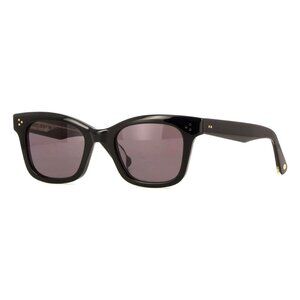 New GARRETT LEIGHT Thompson Black Square 2157 BK/BKC Sunglasses Women
